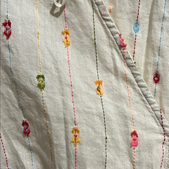 Lovestitch Ruffled Tie-Front Blouse - Picture 3 of 6